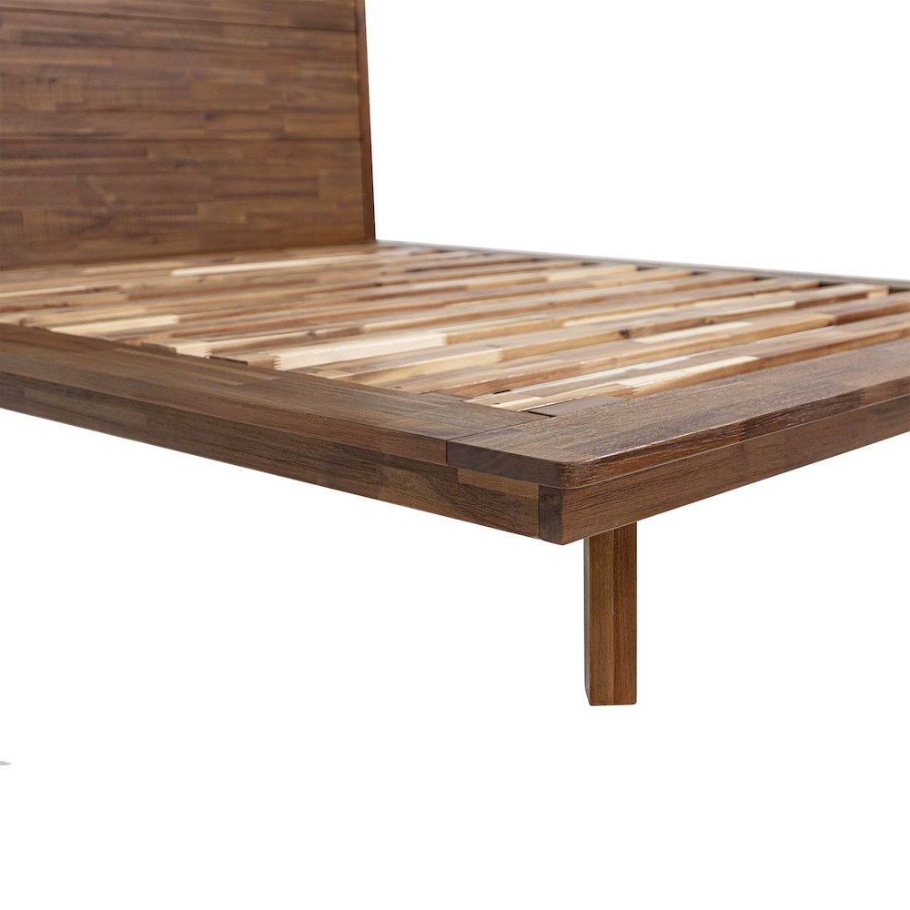 Gia King Bed - Warm Pecan. Picture 10
