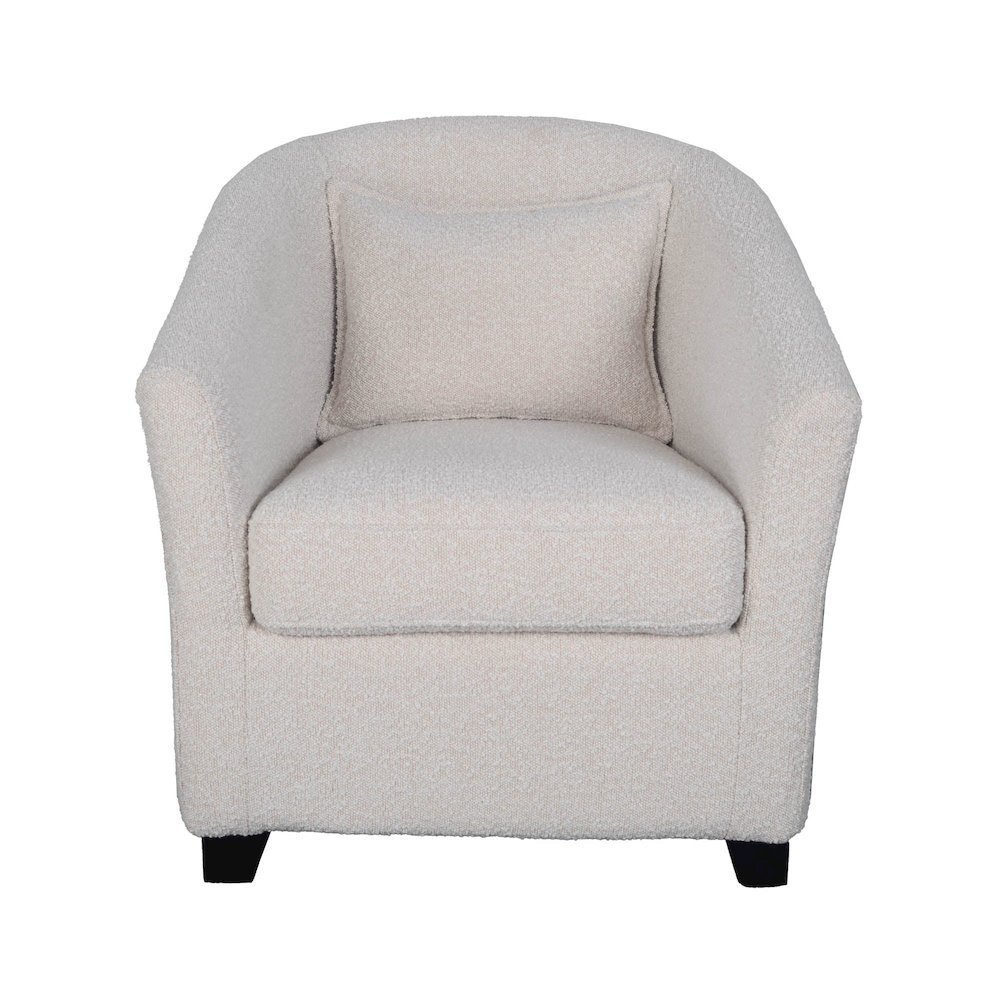 Carmen Club Chair - Boucle Cream. Picture 2