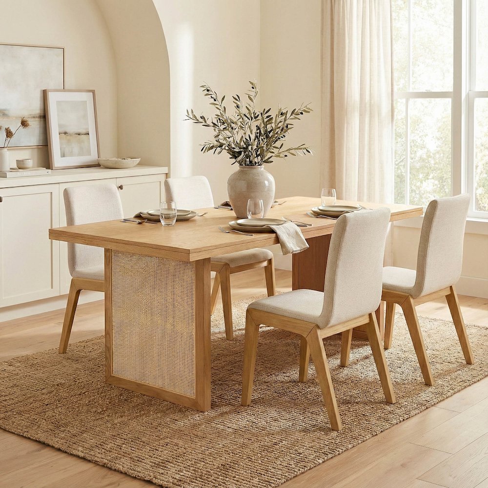 Arizona Dining Chair - Oatmeal. Picture 2