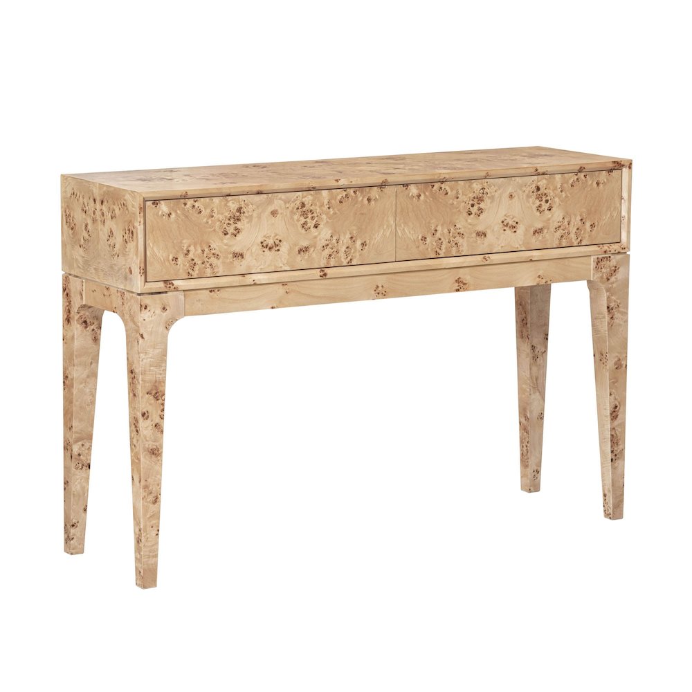 Mappa Console Table - Light Burl. Picture 1