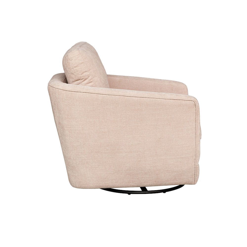 Baltimo Swivel Glider - Pale Rose (VT). Picture 5