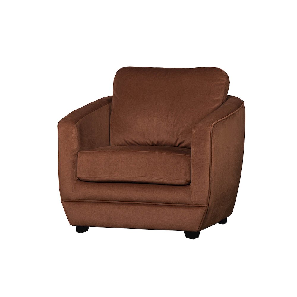 Baltimo Club Chair - Ginger Rust (VT). Picture 1