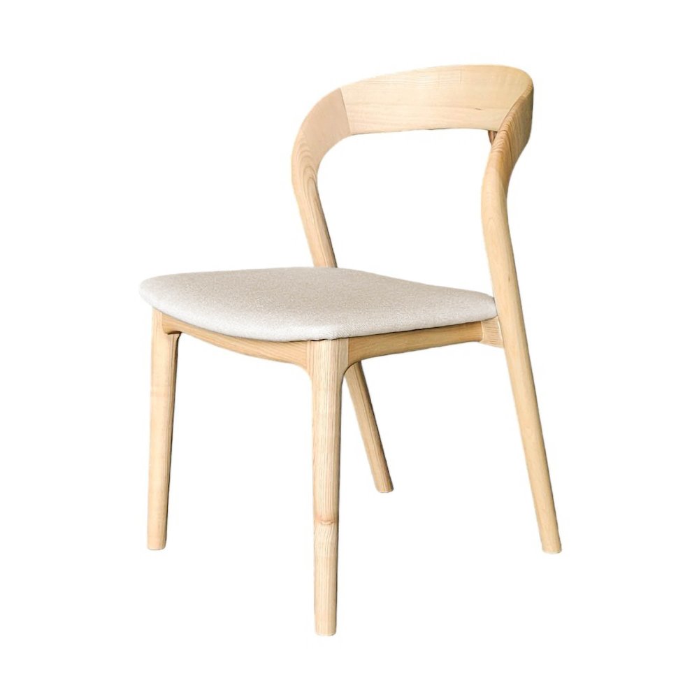 Rotondo Dining Chair - Natural Frame. Picture 1
