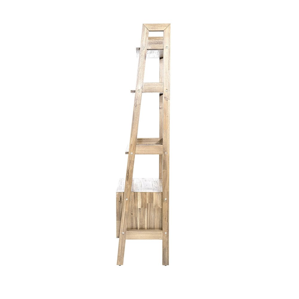 Gia Modular Bookcase - Light Driftwood. Picture 6