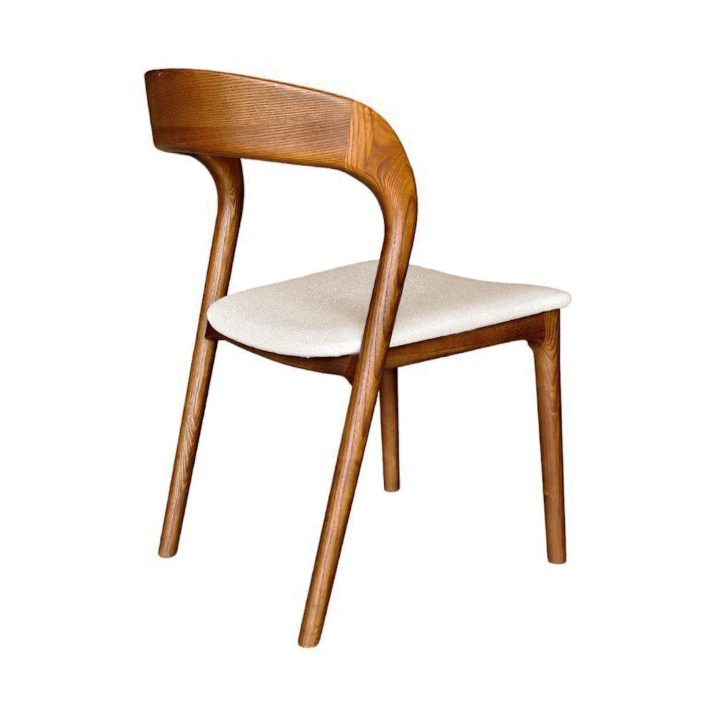Rotondo Dining Chair - Walnut Frame. Picture 7