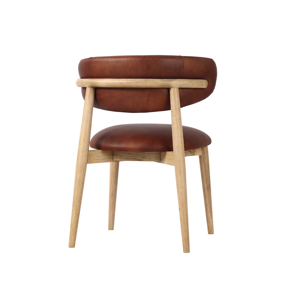 Milo Dining Chair - Tobacco. Picture 7
