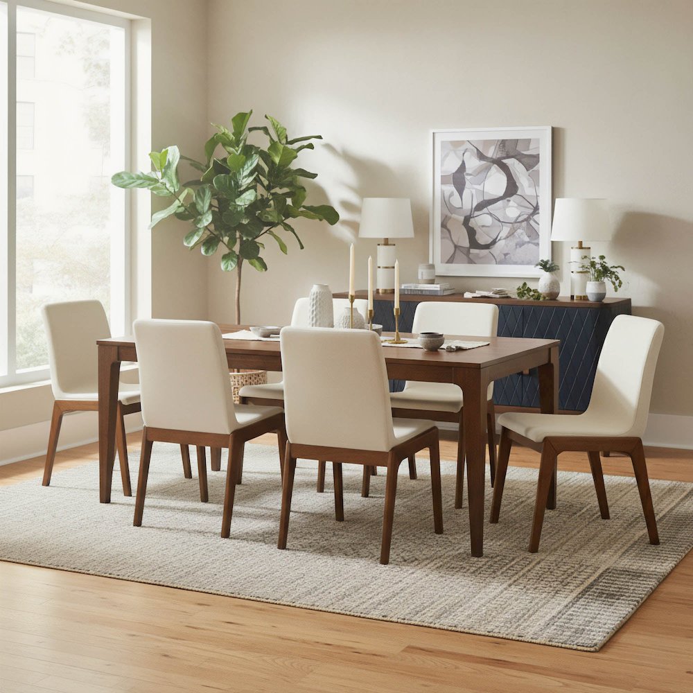 Allure Wooden Dining Table. Picture 11