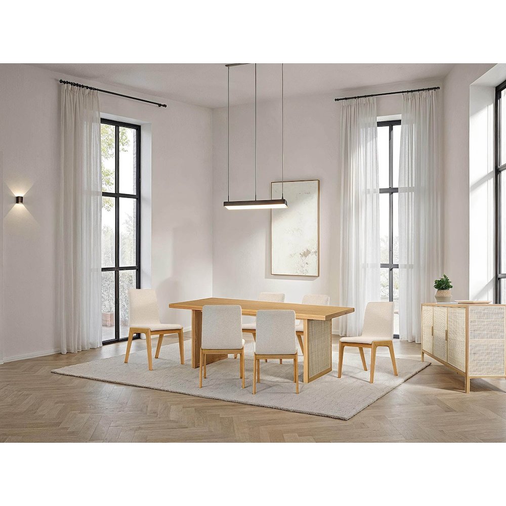 Arizona Dining Chair - Oatmeal. Picture 7