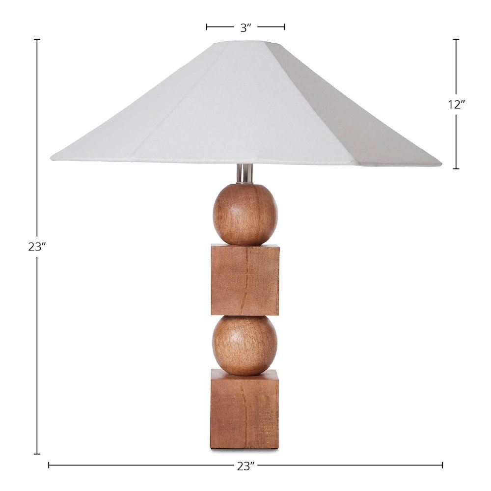 Geometric Table Lamp. Picture 3