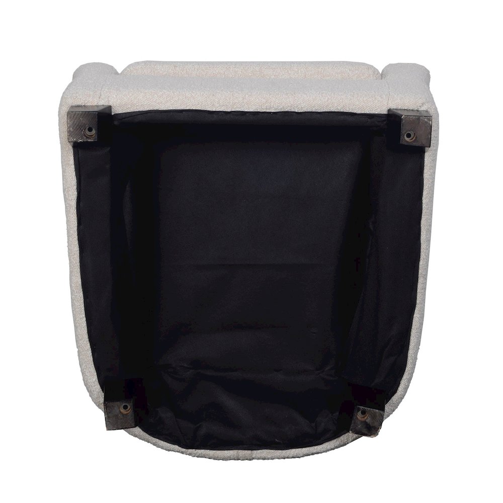 Carmen Club Chair - Boucle Cream. Picture 5