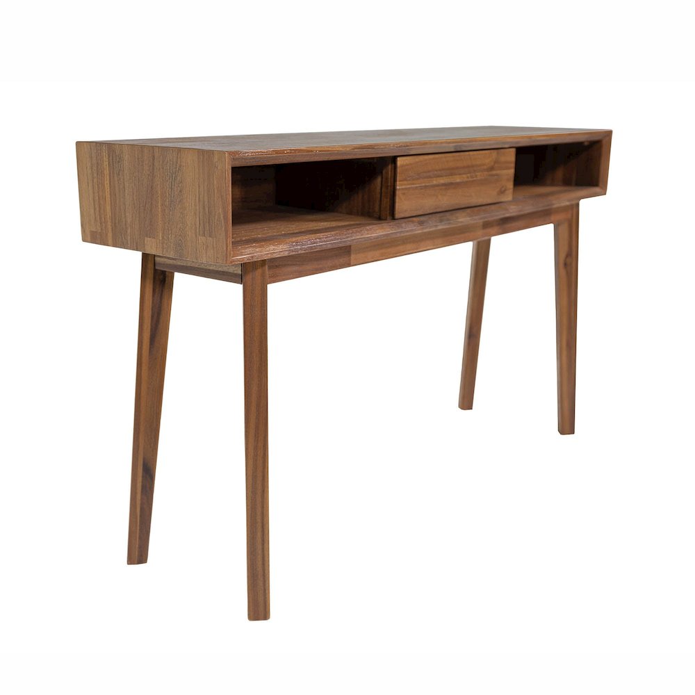 Gia Console Table - Warm Pecan. Picture 12