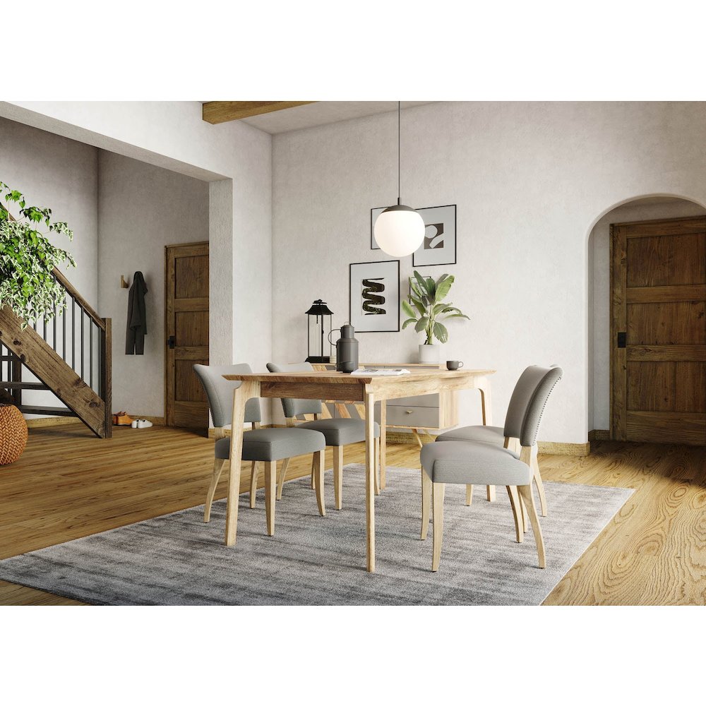 Kenzo Dining Table Small 60” – Natural. Picture 6