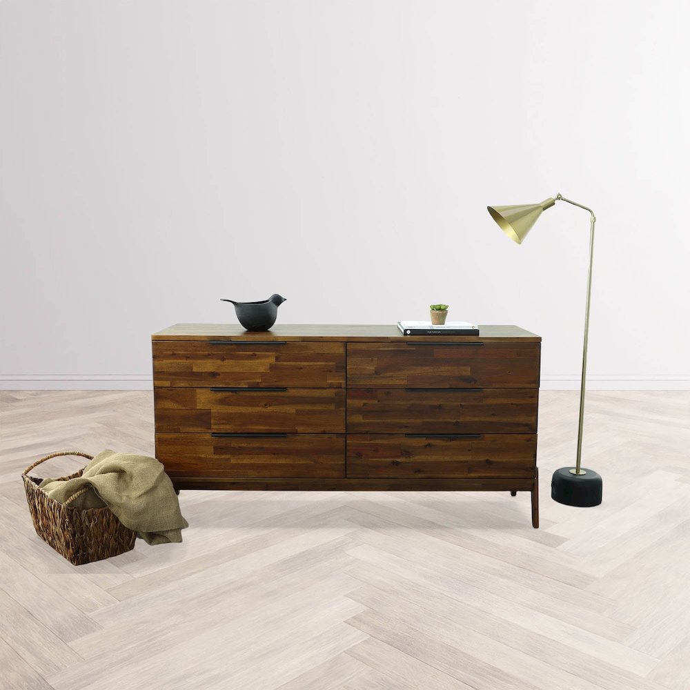 Remix 6 Drawer Dresser. Picture 10