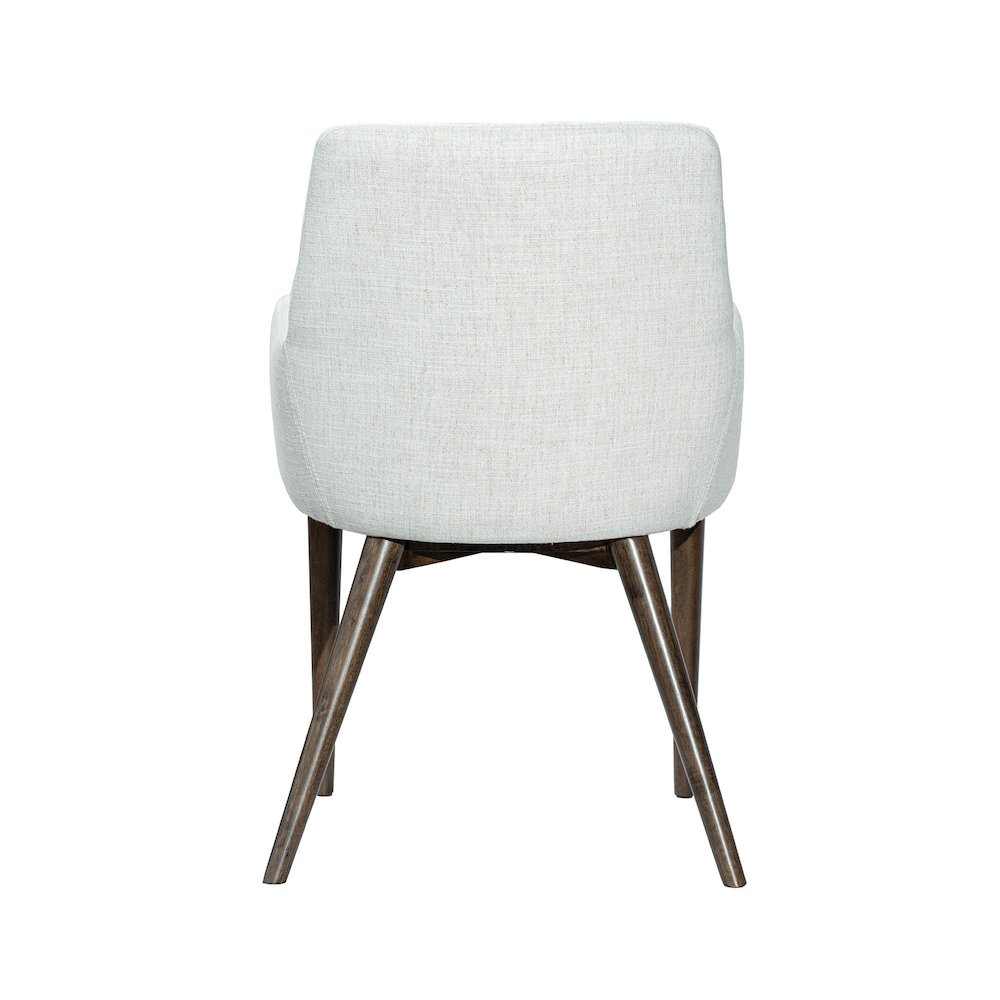 Fritz Arm Dining Chair - Ivory. Picture 7