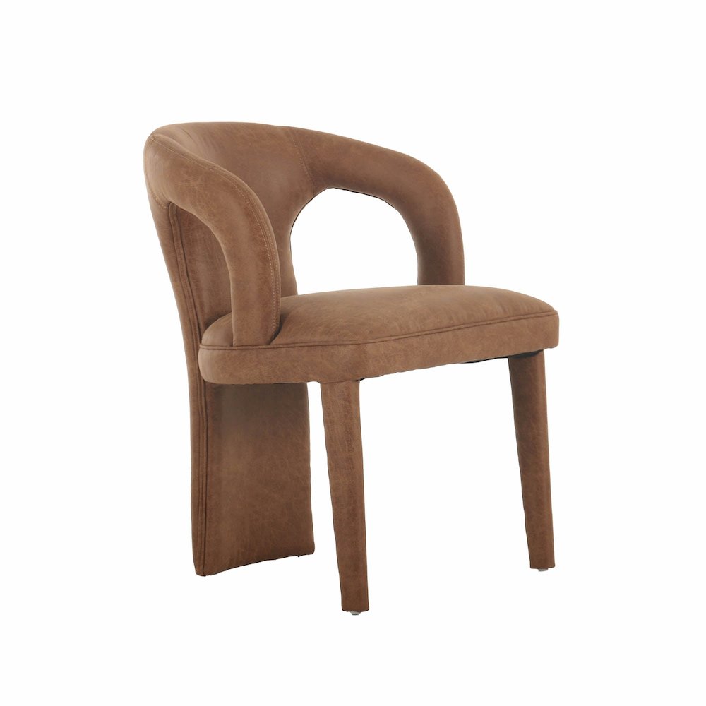 Naomi Dining Chair - Cognac. Picture 6