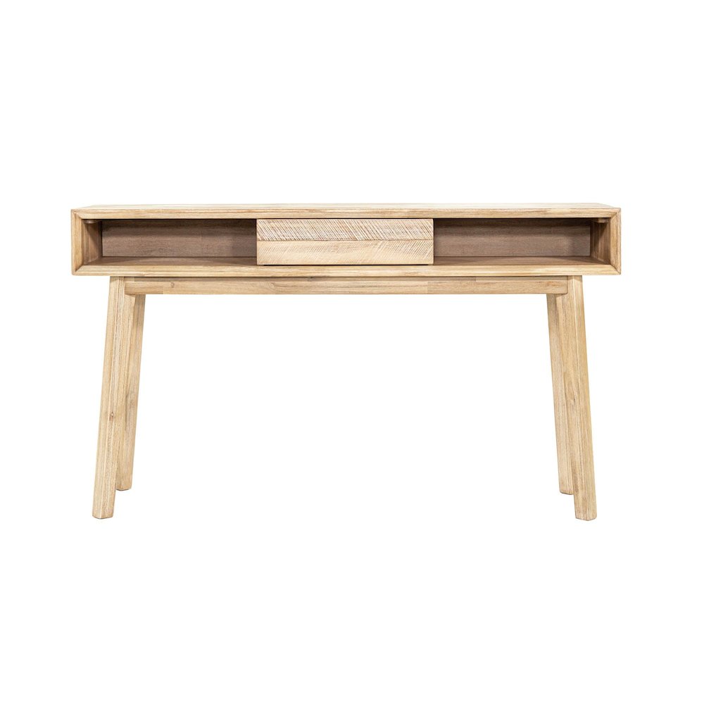 Gia Console Table - Light Driftwood. Picture 5