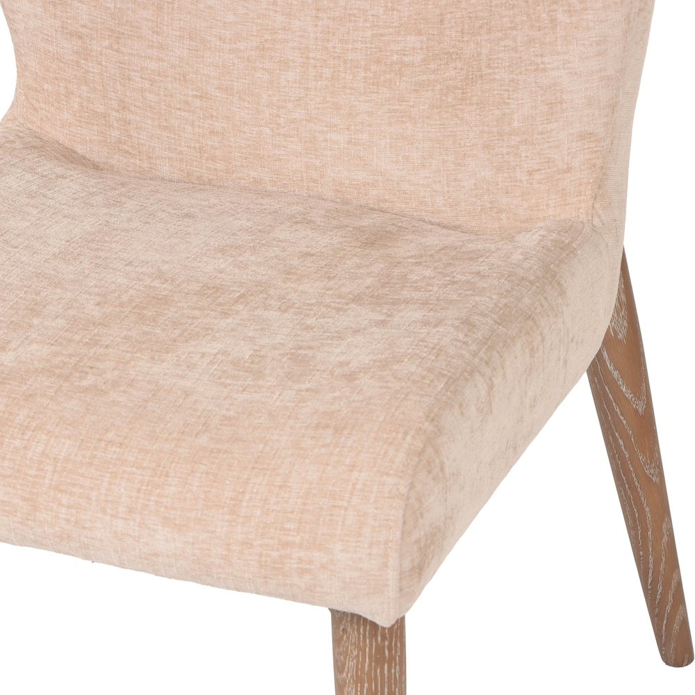 Uffizi Dining Chair - Champagne Chenille. Picture 8