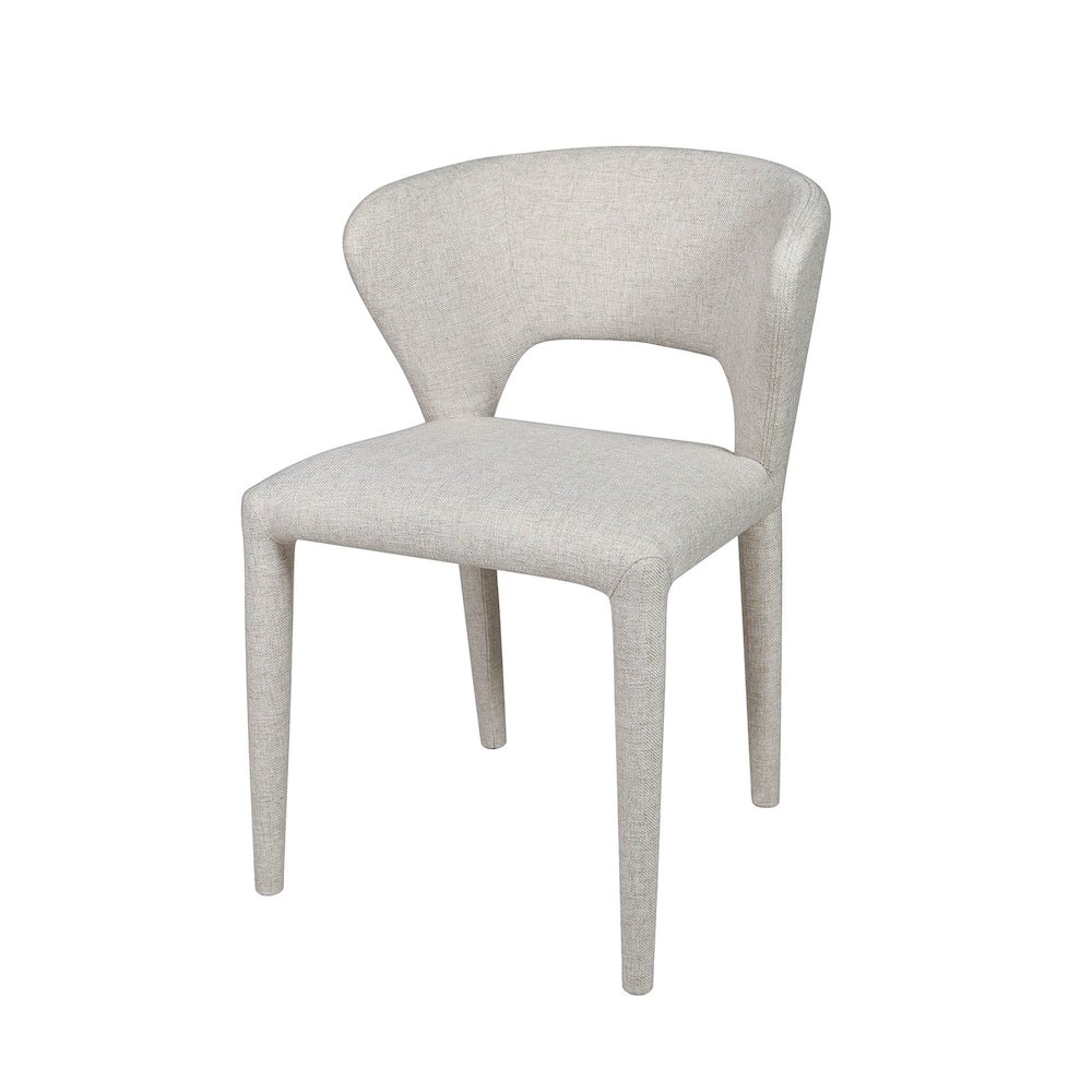 Dakota Dining Chair - Vanilla Tweed. Picture 1