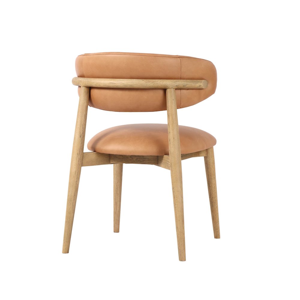 Milo Dining Chair - Hazelnut. Picture 7