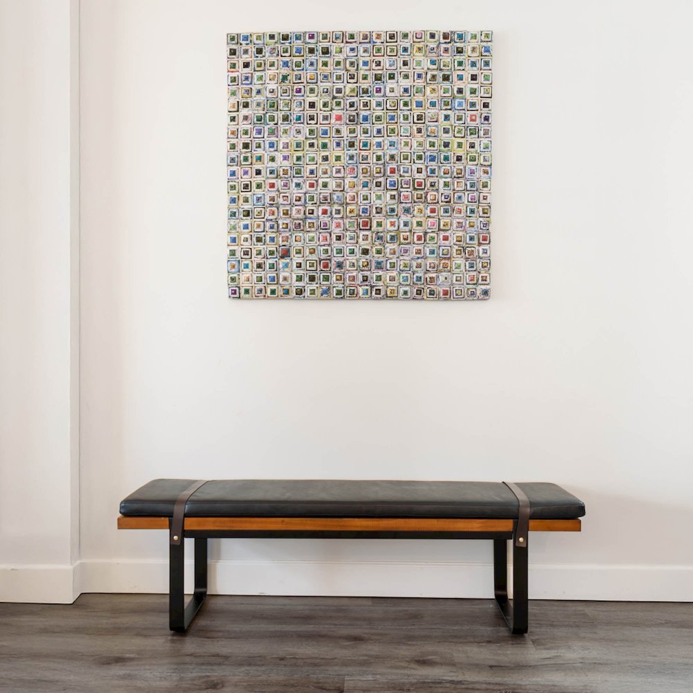 Brooklyn Upholstered Bench. Picture 9