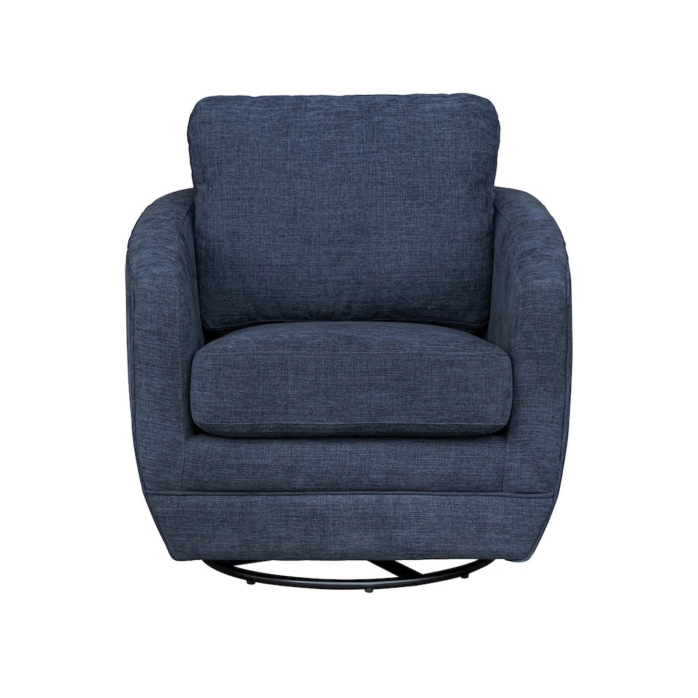 Baltimo Swivel Glider - Midnight Blue (VT). Picture 4