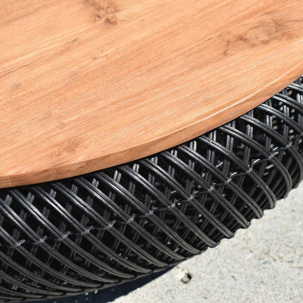 D-Bodhi Wave Coffee Table - Black. Picture 8