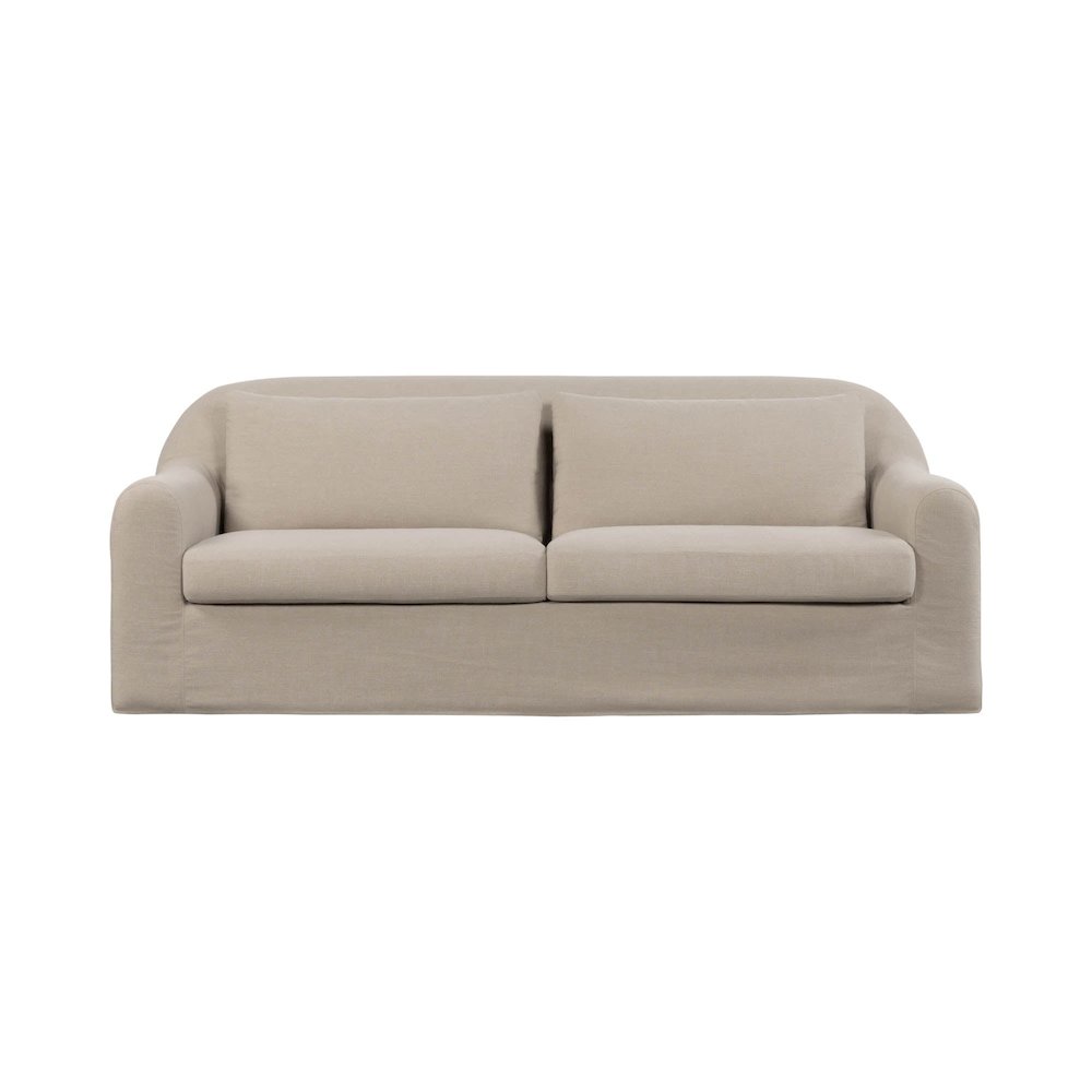 Harper Slipcover Sofa - Linen Malt. Picture 2
