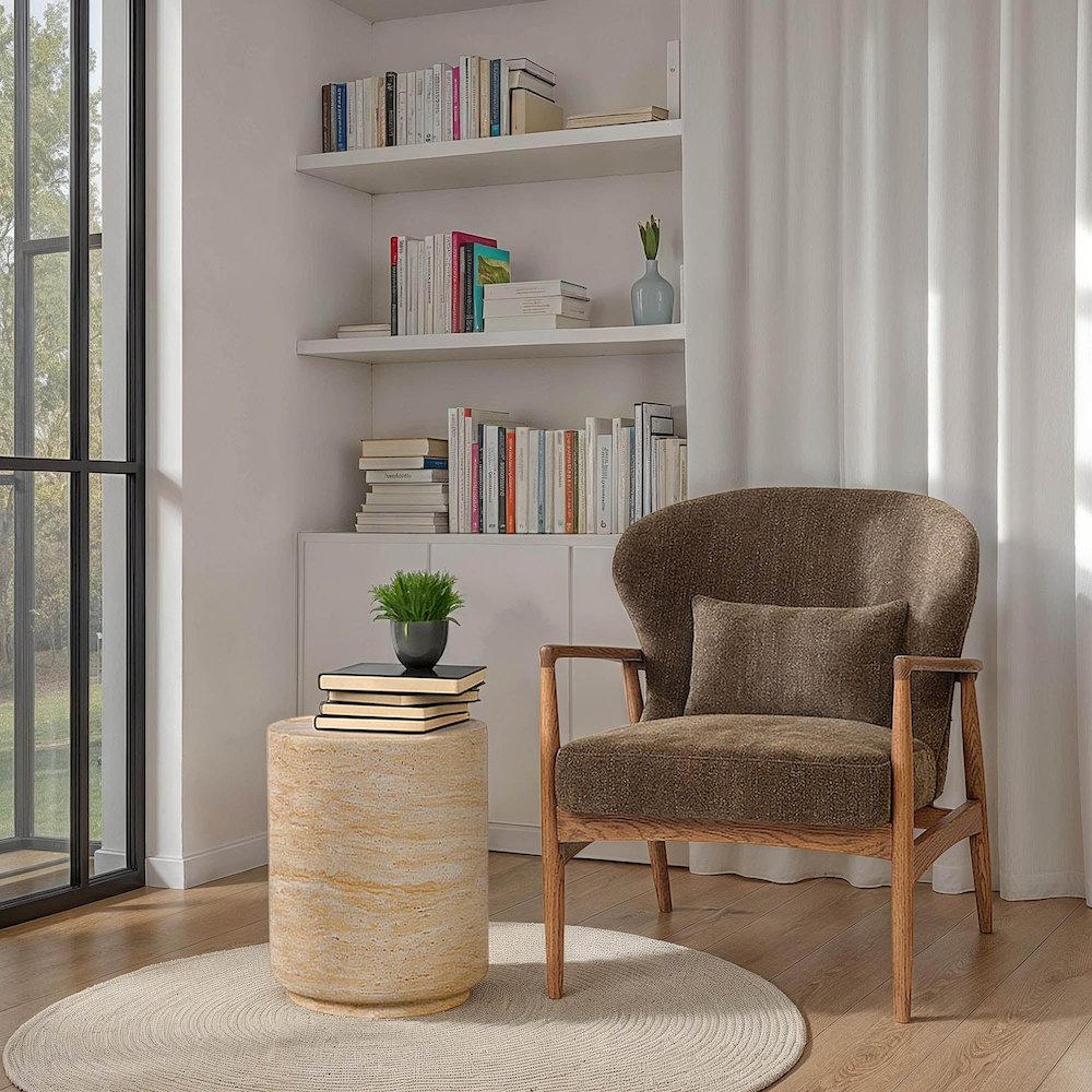 Rhodes Club Chair - Nettle. Picture 7