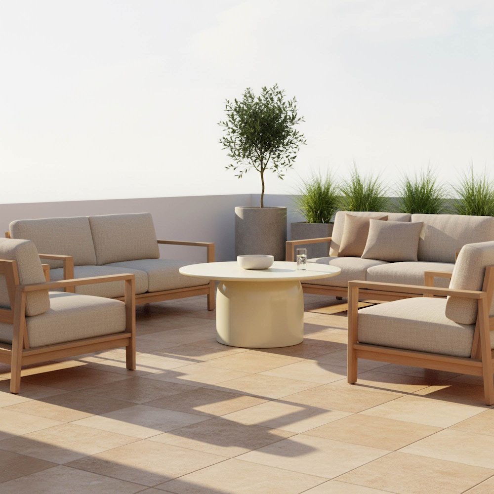 Vision Coffee Table - Ivory. Picture 2