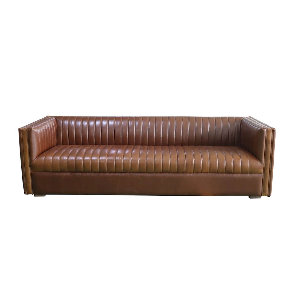 Channel Sofa - Camel Brown. Picture 3