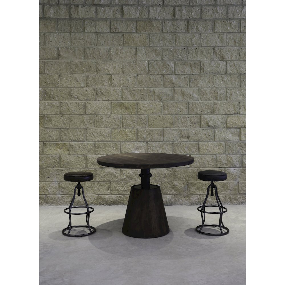 Bowie Stool - Black. Picture 4