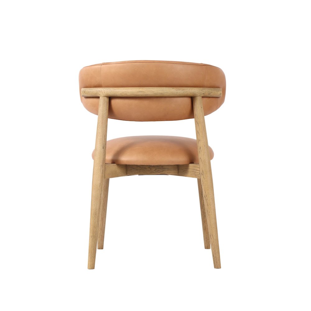 Milo Dining Chair - Hazelnut. Picture 6