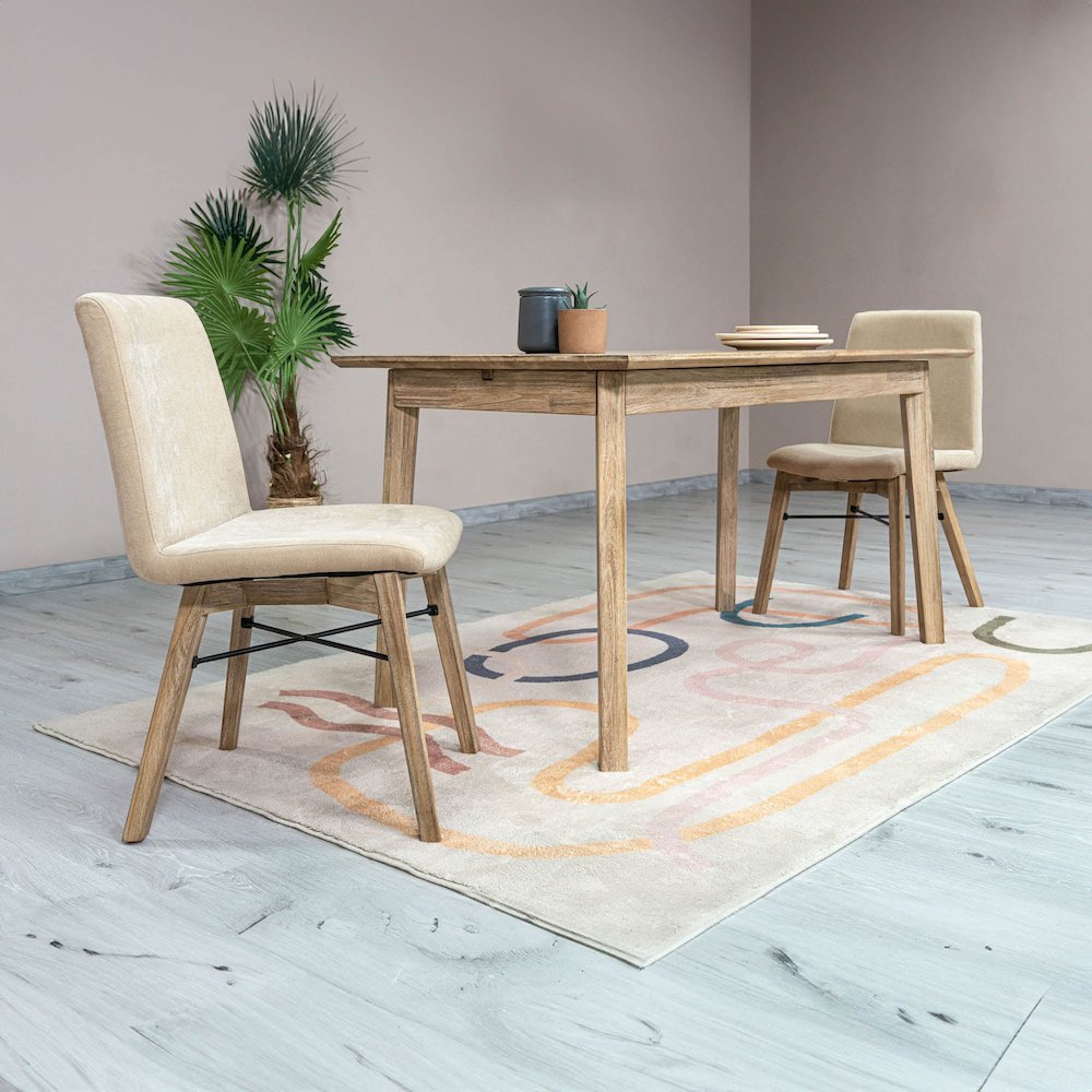 Gia Dining Chair - Light Driftwood - Sand. Picture 10