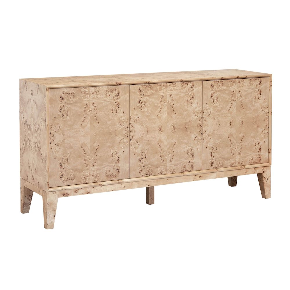 Mappa 3 Door Sideboard - Light Burl. Picture 1