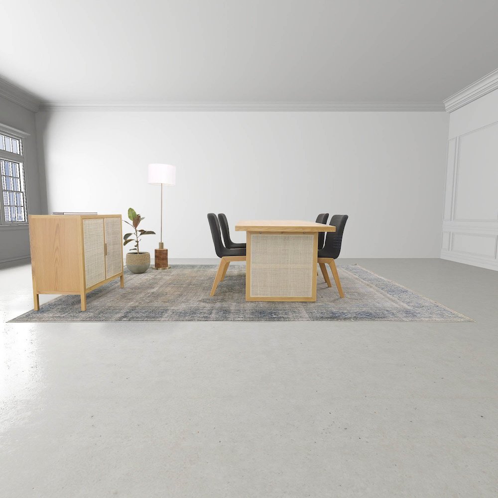 Rattan Dining Table - Natural. Picture 9