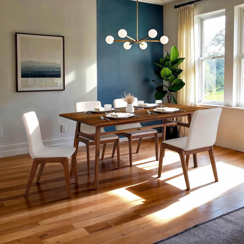 Remix Dining Chair - Cream. Picture 8