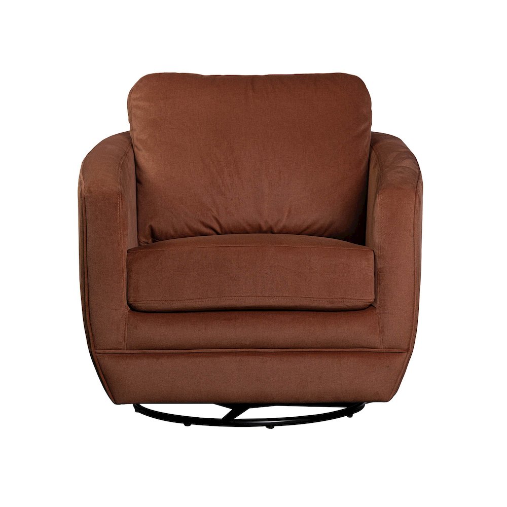 Baltimo Swivel Glider - Ginger Rust (VT). Picture 4