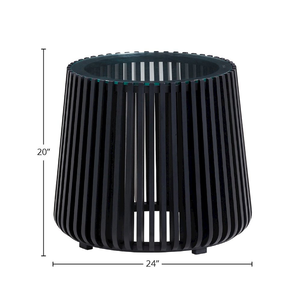 Bungalow Side Table - Black. Picture 3