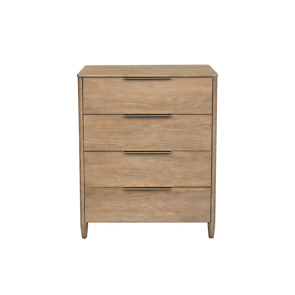 Kamelia 4 Drawer Chest - Sand. Picture 4