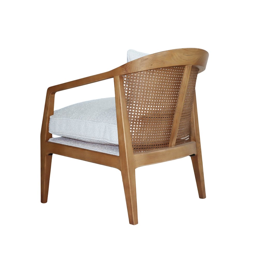 Rosa Club Chair - Sand Boucle. Picture 6