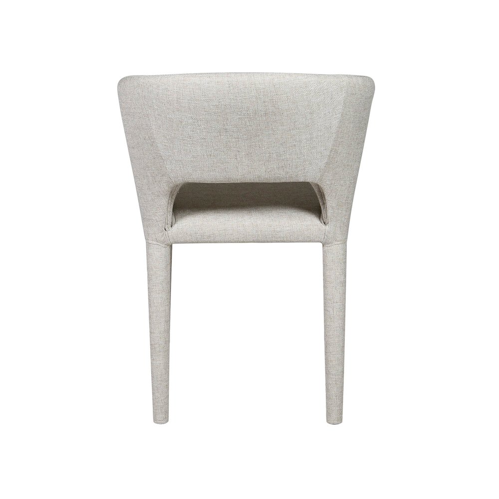 Dakota Dining Chair - Vanilla Tweed. Picture 7