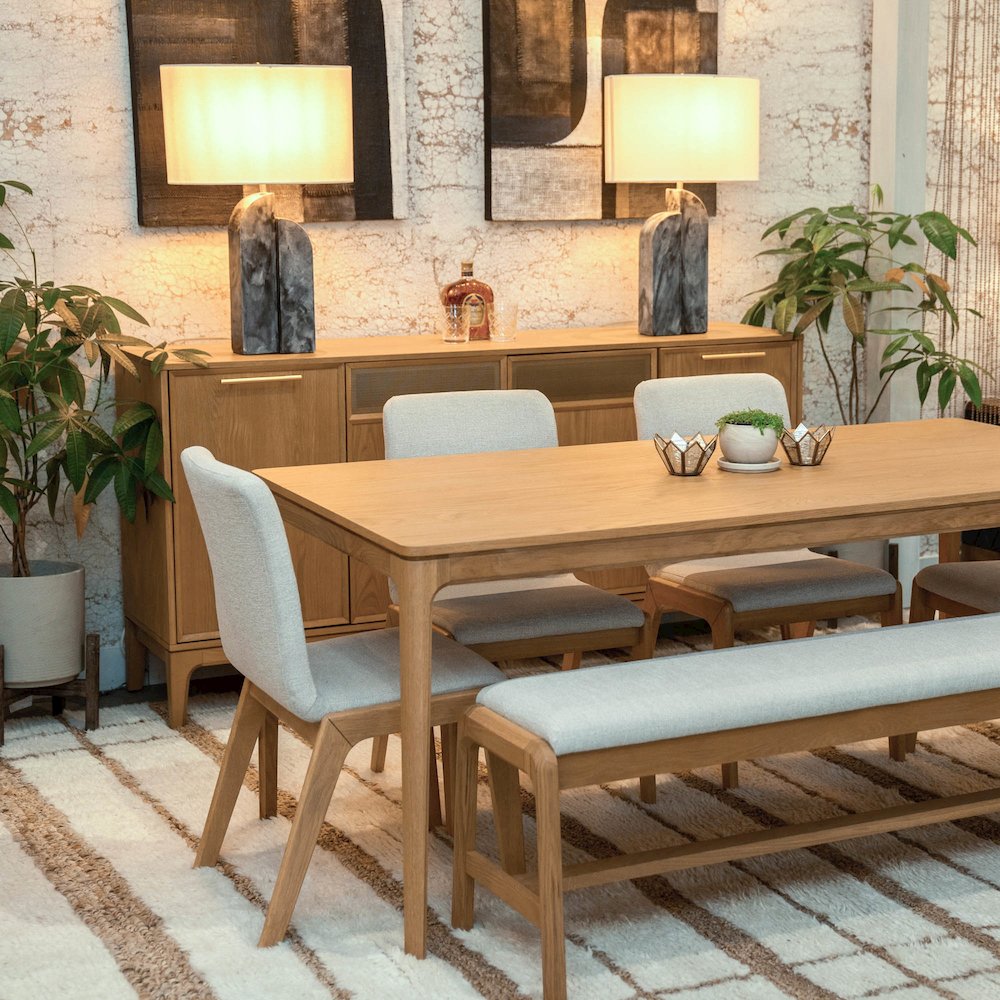 Arizona Dining Chair - Oatmeal. Picture 8