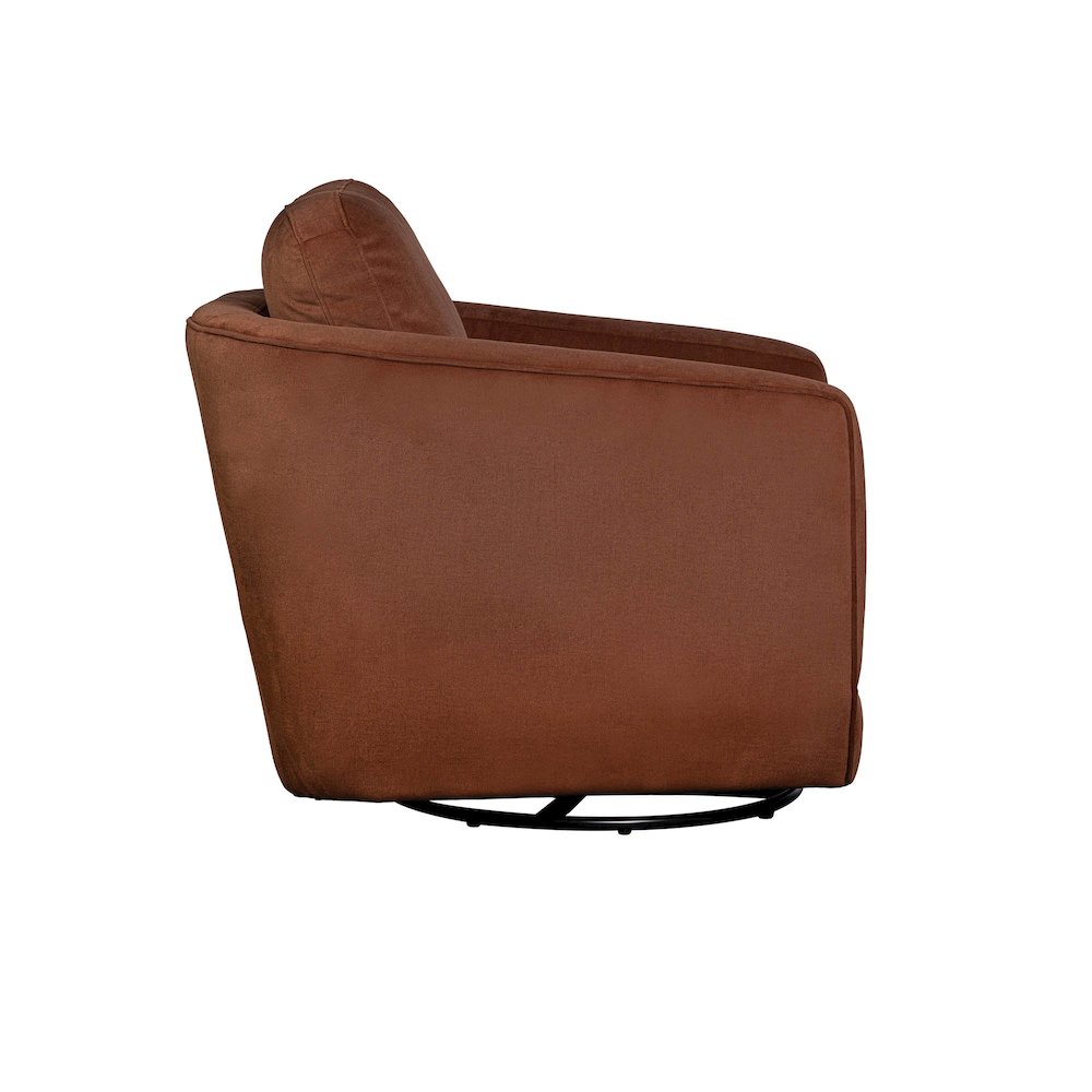 Baltimo Swivel Glider - Ginger Rust (VT). Picture 5