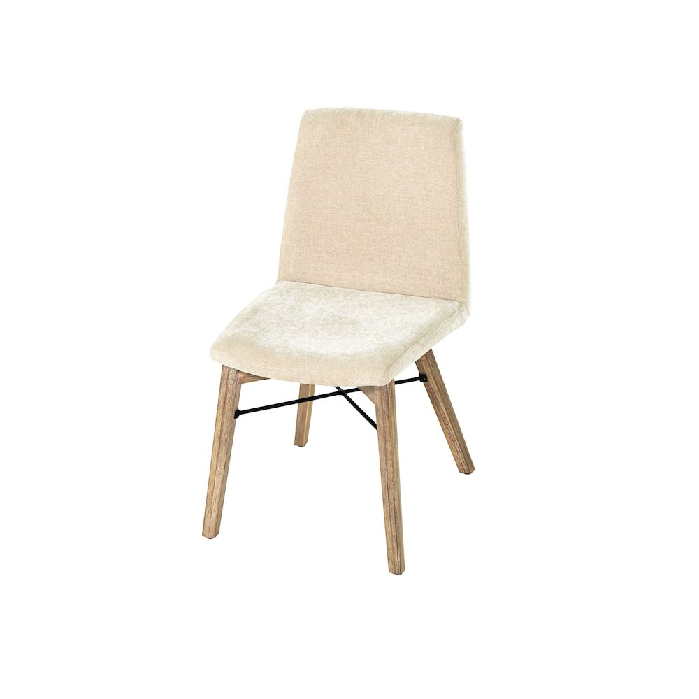 Gia Dining Chair - Light Driftwood - Sand. Picture 7