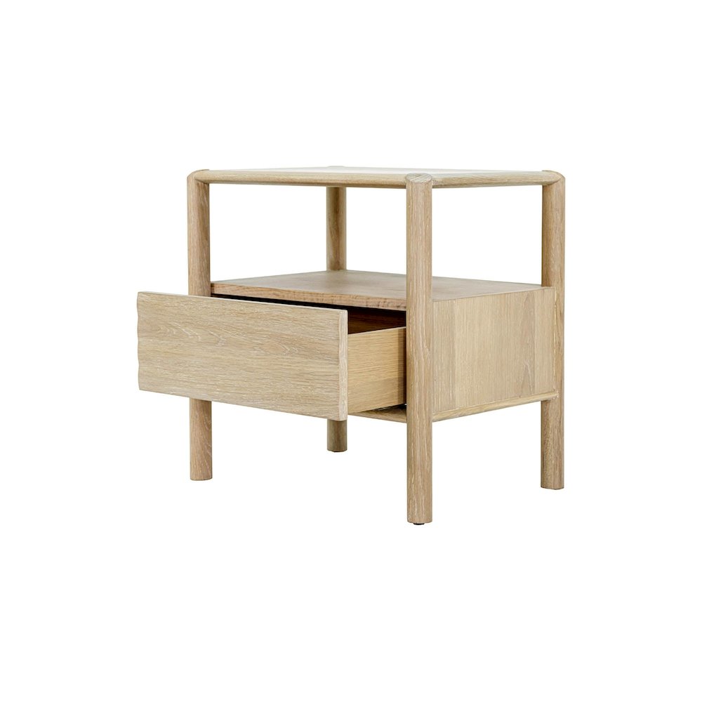 Runway Nightstand - Light Oak. Picture 5