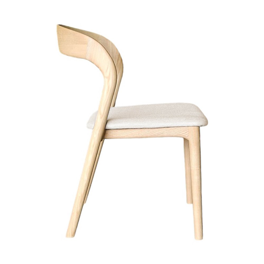 Rotondo Dining Chair - Natural Frame. Picture 6