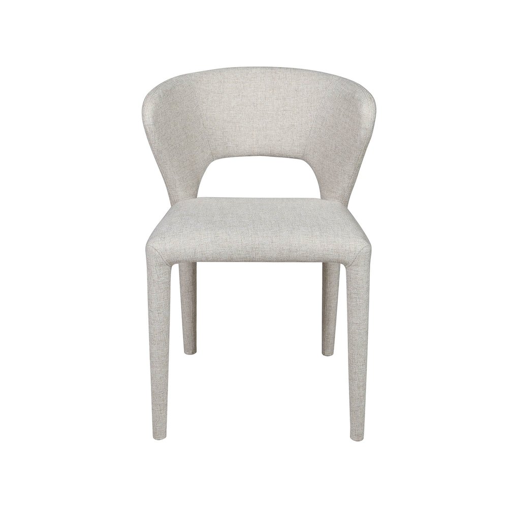 Dakota Dining Chair - Vanilla Tweed. Picture 4