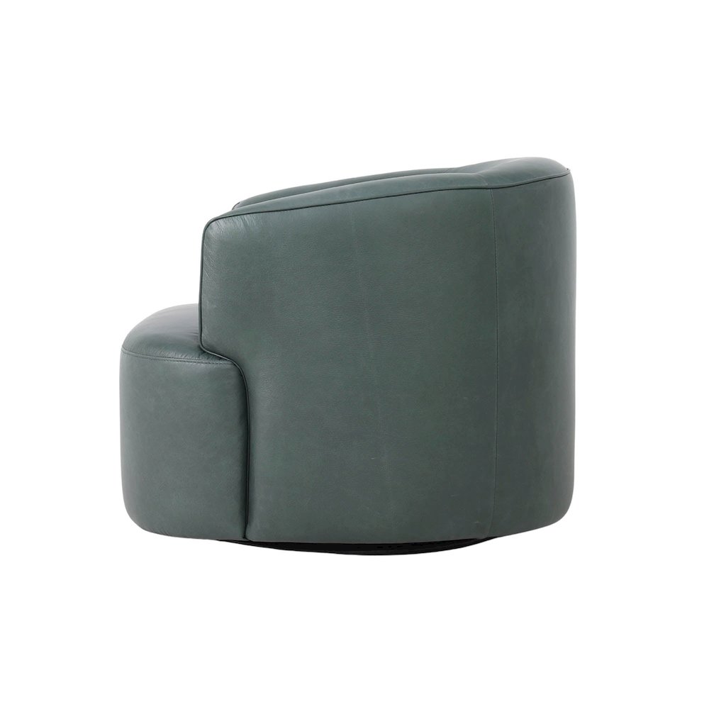 Fireside Swivel Club Chair - Deep Moss. Picture 5