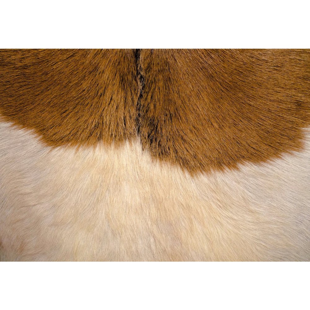 Rio Cool Armchair - Brown Mindi Oak, Leather/Goat Hair. Picture 9