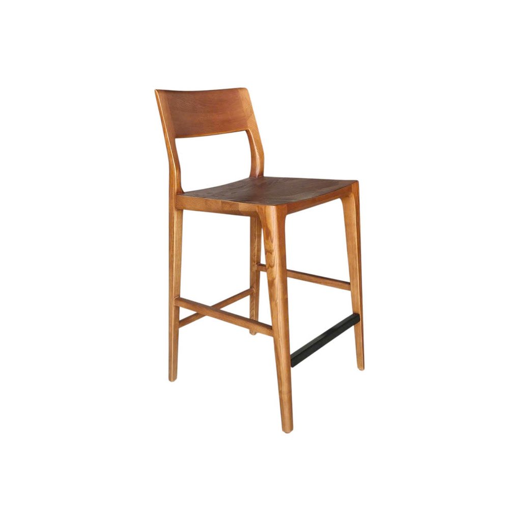 Catania Counter Stool - Warm Brown. Picture 6